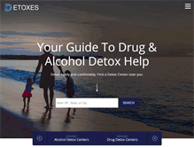 Tablet Screenshot of detoxes.net